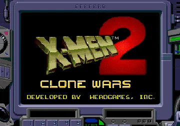 X-Men 2 - Clone Wars (USA, Europe) screen shot title